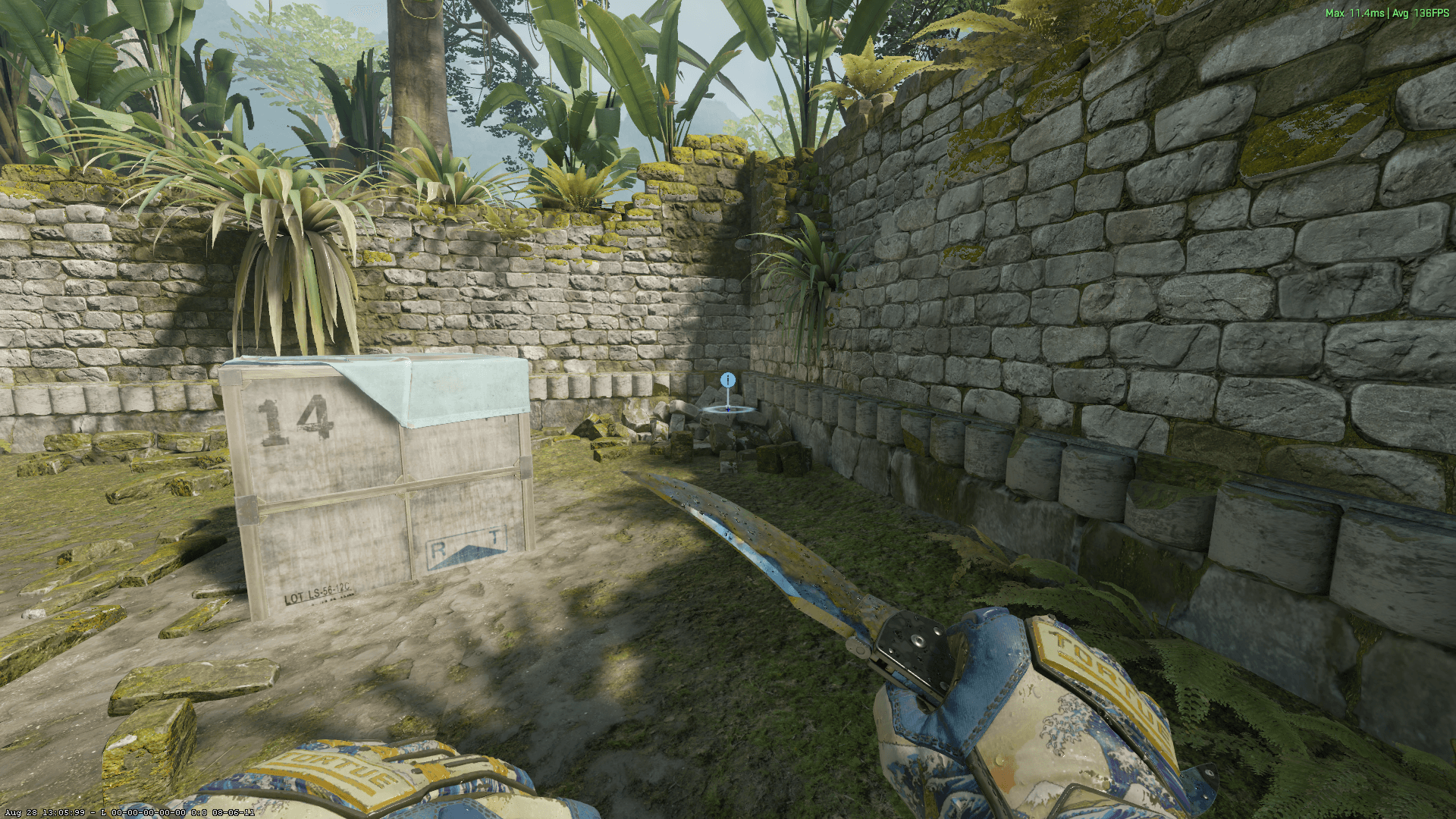 Cave to B site smoke — result